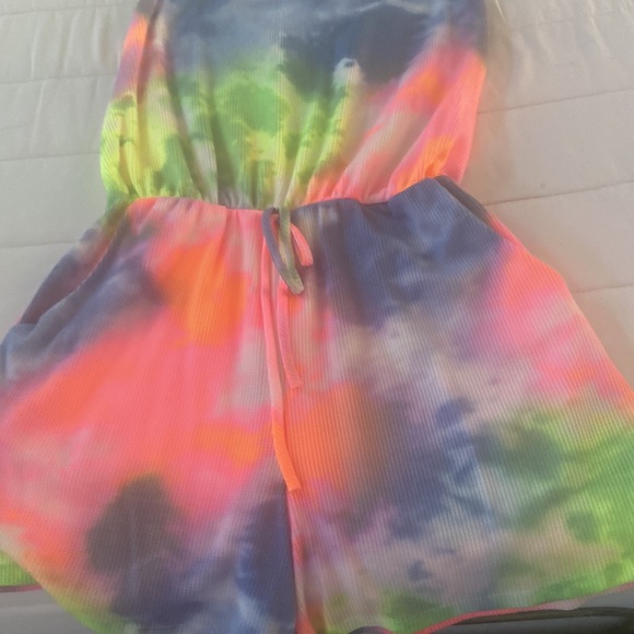 Tie dye romper NWOT - Picture 3 of 3